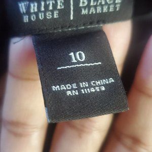 White House/Black Market Black Cocktail Dress